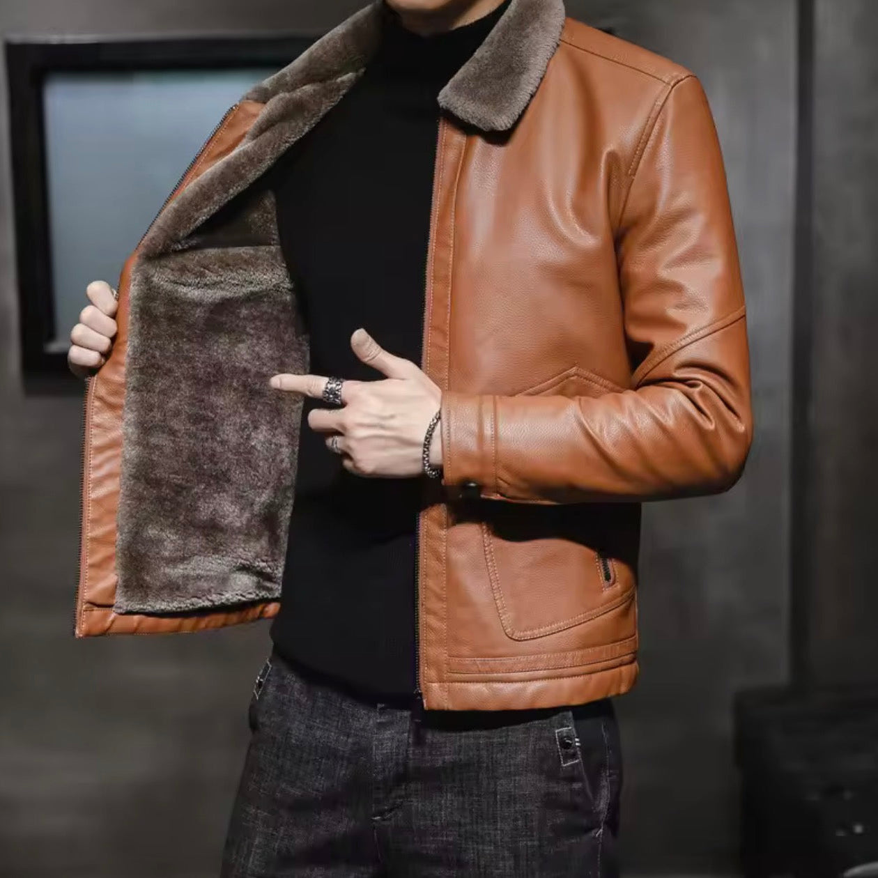 Leather Classic Jacket