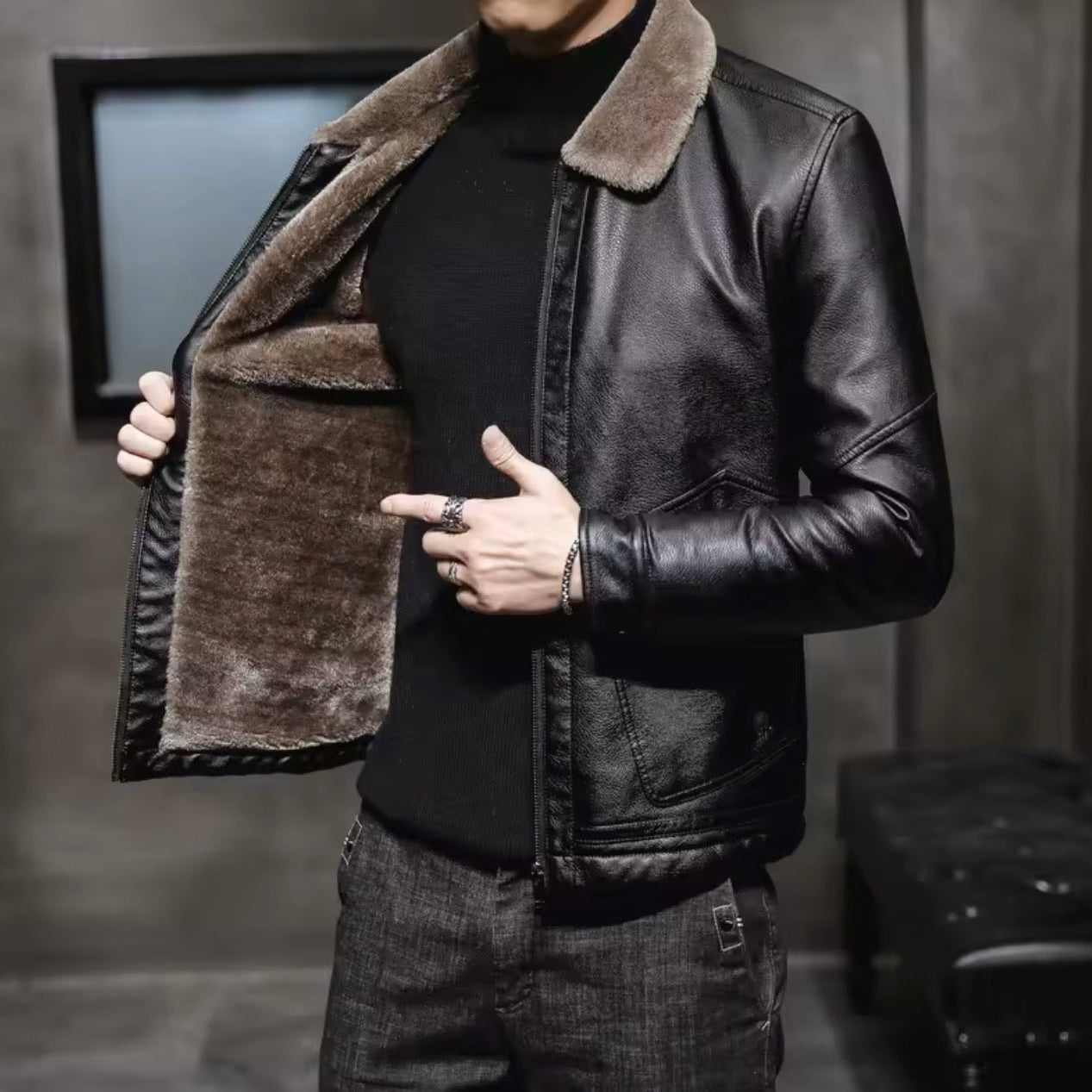 Leather Classic Jacket