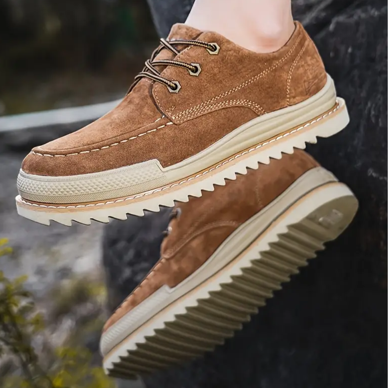 Ridgeway Suede Platform